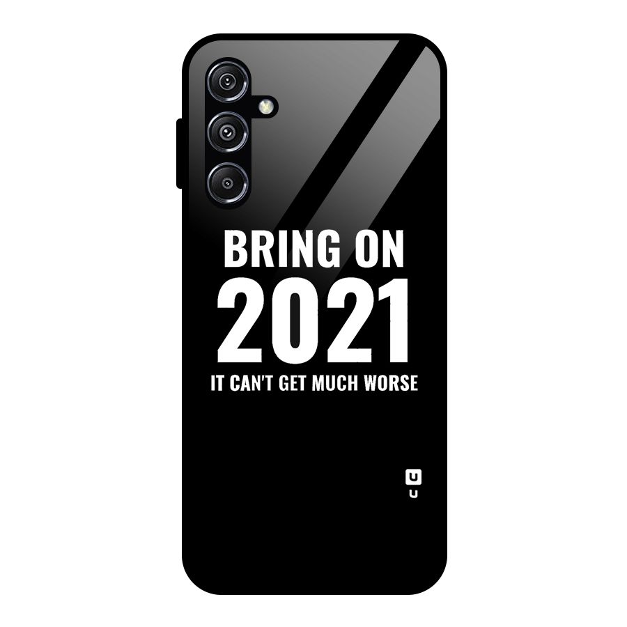 Bring On 2021 Glass Back Case for Galaxy M34 5G