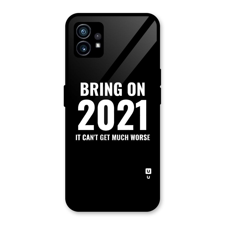 Bring On 2021 Glass Back Case for Nothing Phone 1