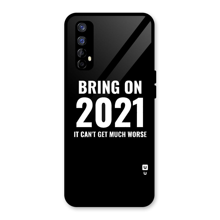 Bring On 2021 Glass Back Case for Realme 7