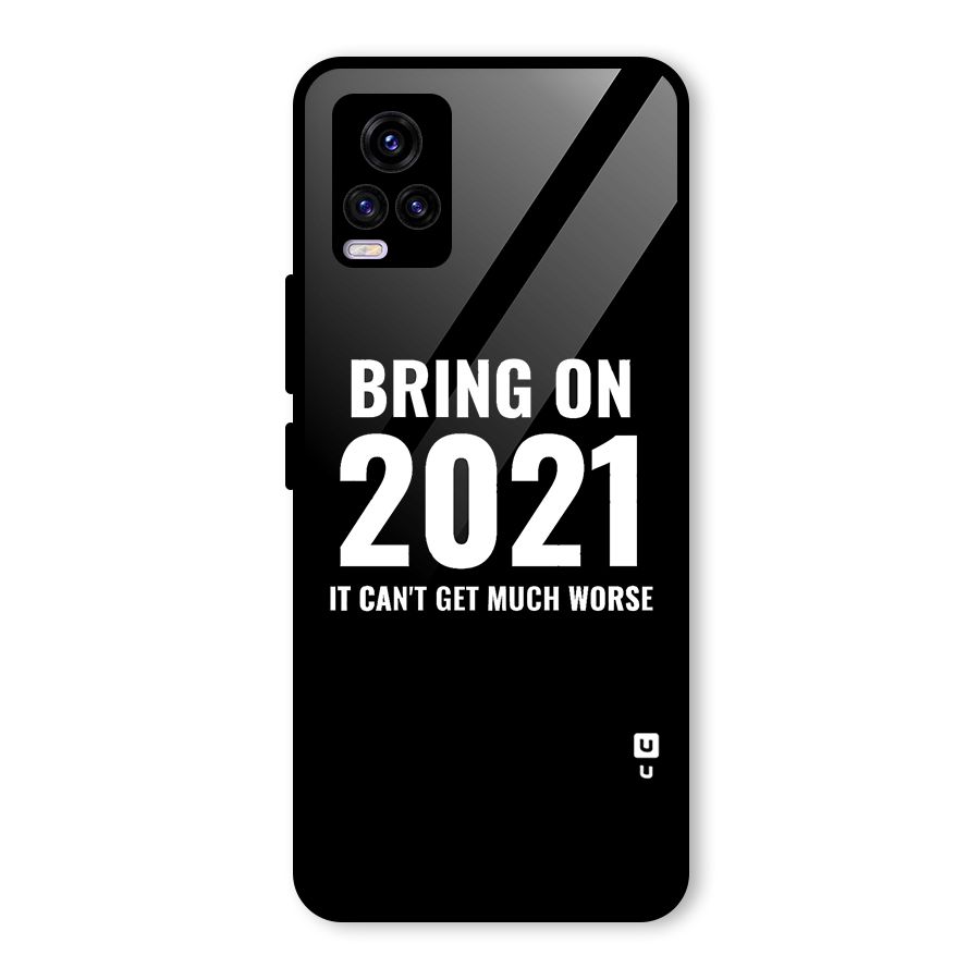 Bring On 2021 Glass Back Case for Vivo V20 2021