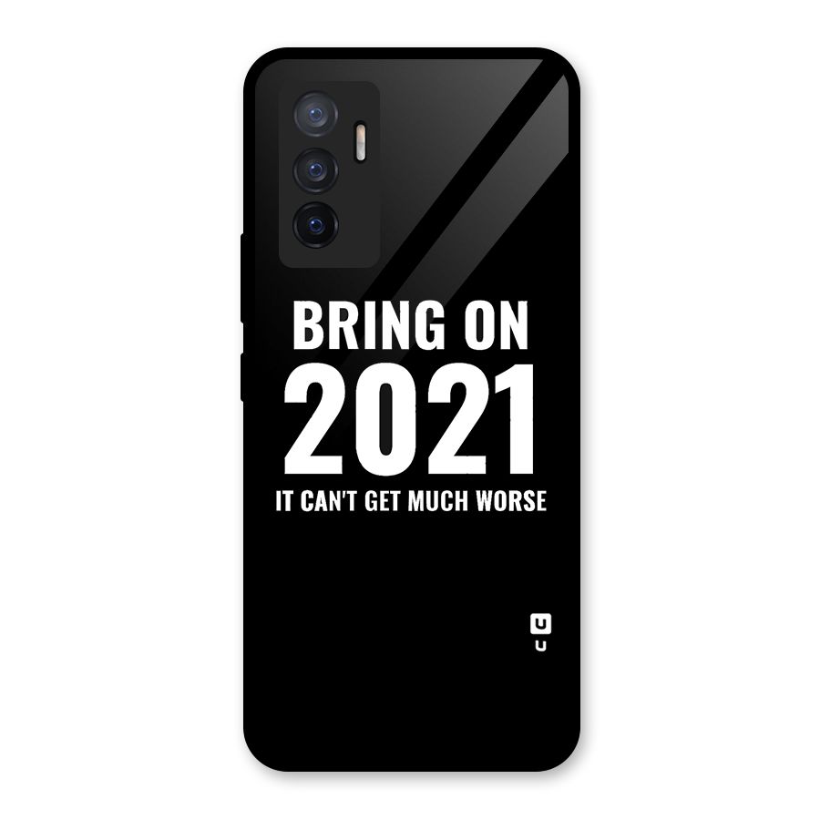 Bring On 2021 Glass Back Case for Vivo V23e