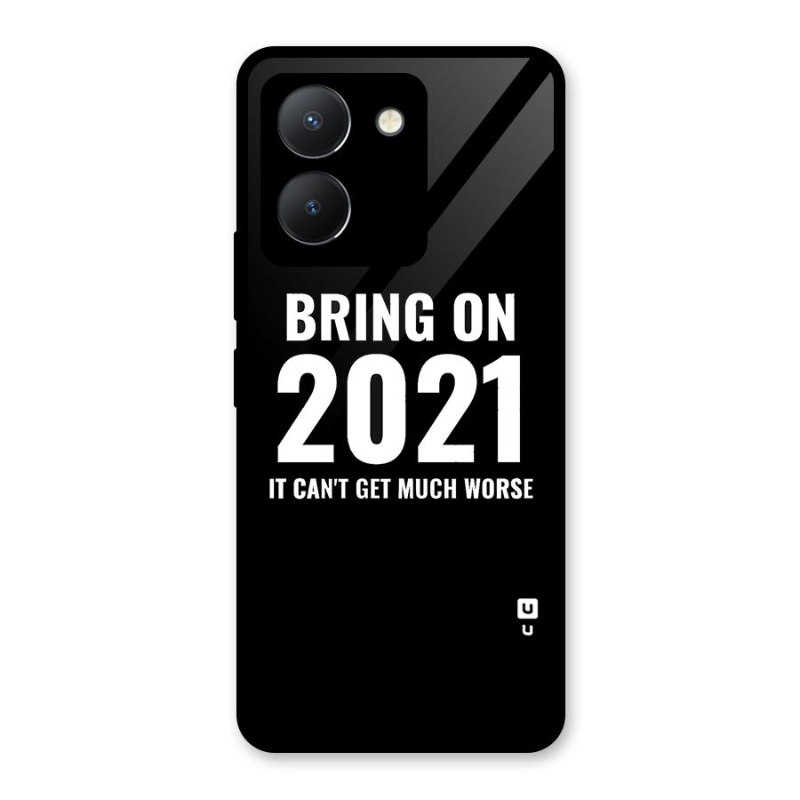 Bring On 2021 Glass Back Case for Vivo Y36