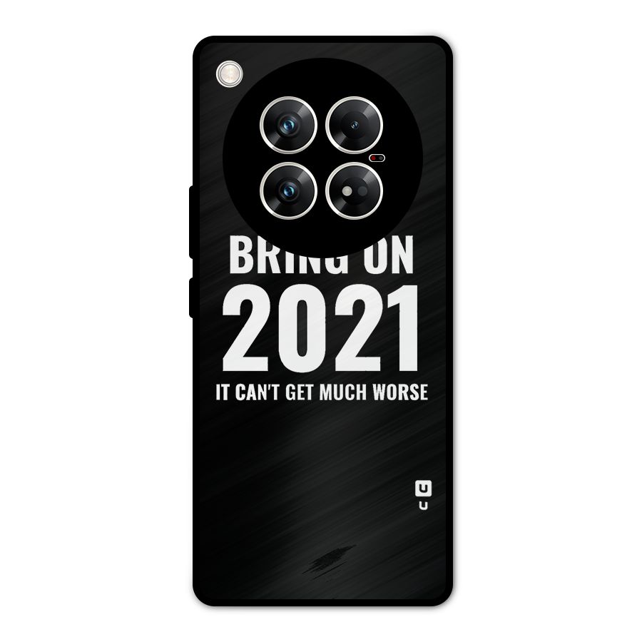 Bring On 2021 Metal Back Case for Infinix Zero 40 5G