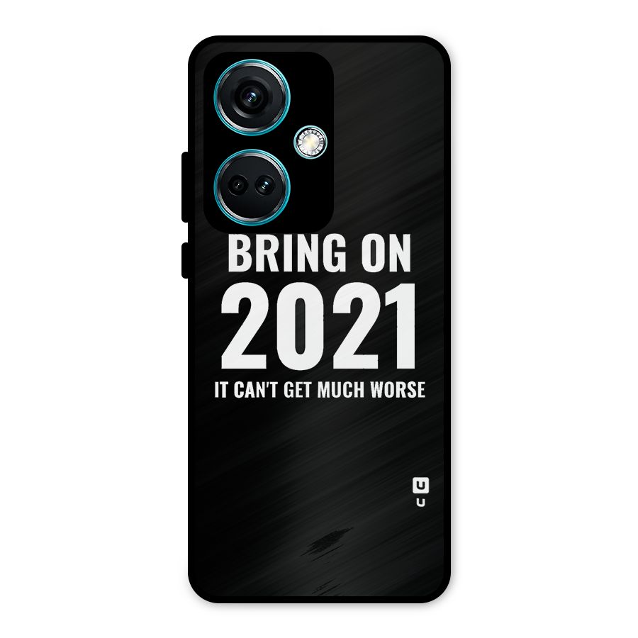 Bring On 2021 Metal Back Case for OnePlus Nord CE 3 5G