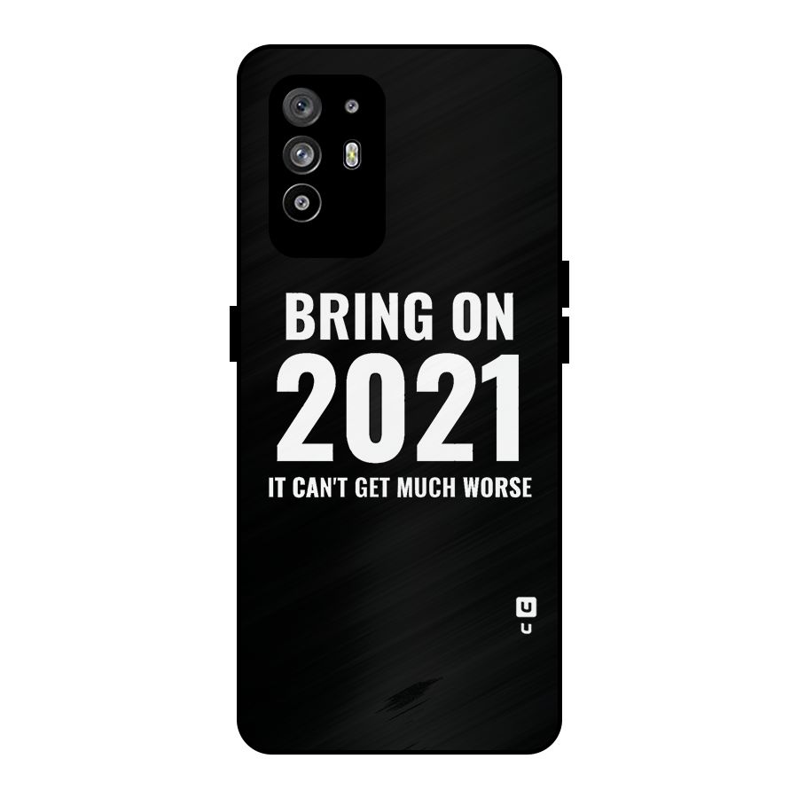 Bring On 2021 Metal Back Case for Oppo F19 Pro Plus 5G