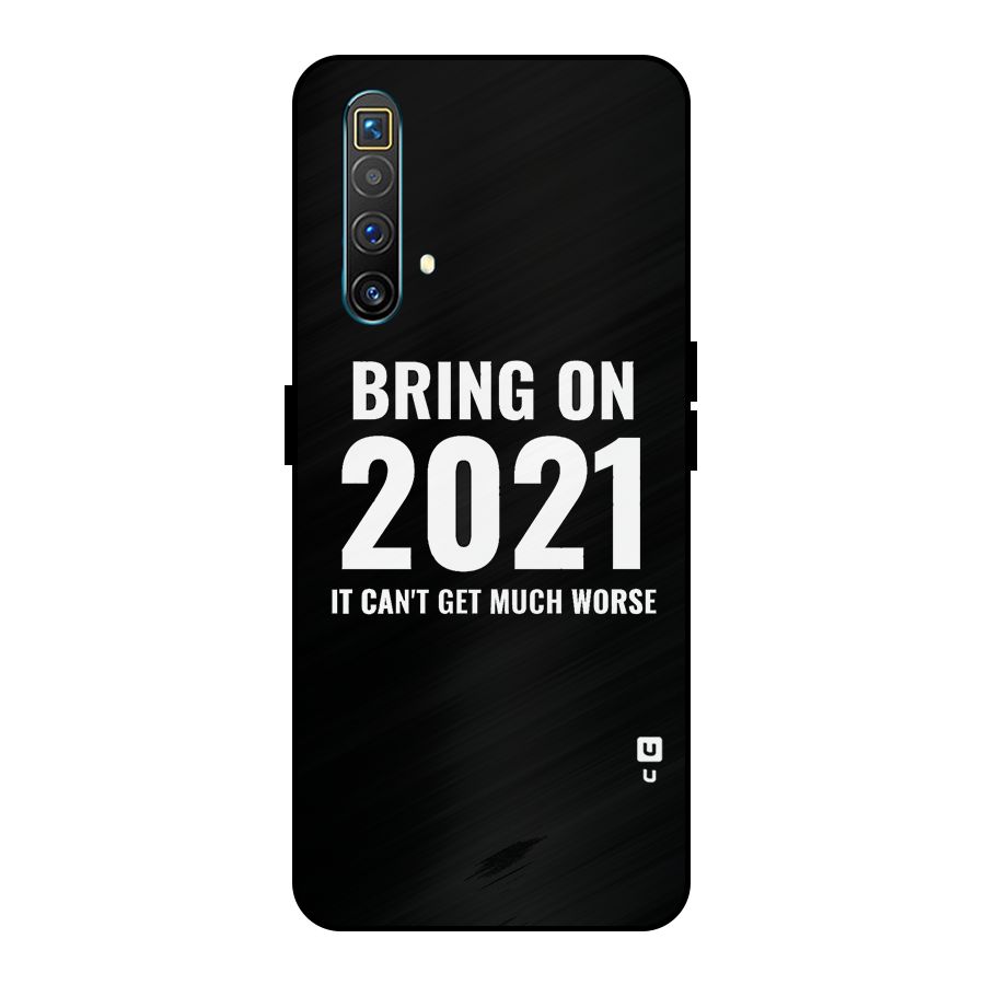 Bring On 2021 Metal Back Case for Realme X3 SuperZoom