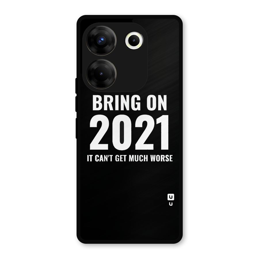 Bring On 2021 Metal Back Case for Tecno Camon 20 Pro