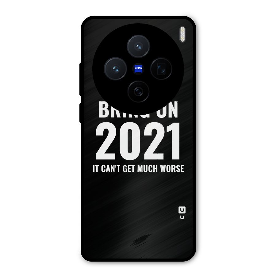 Bring On 2021 Metal Back Case for Vivo X200