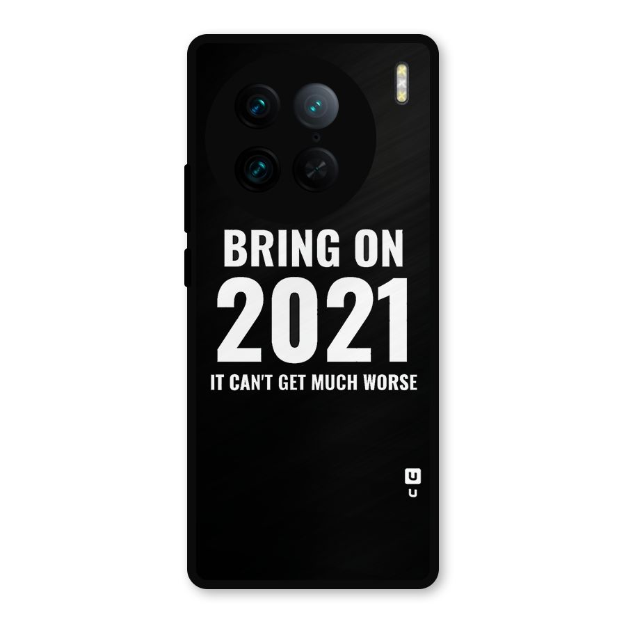 Bring On 2021 Metal Back Case for Vivo X90 Pro
