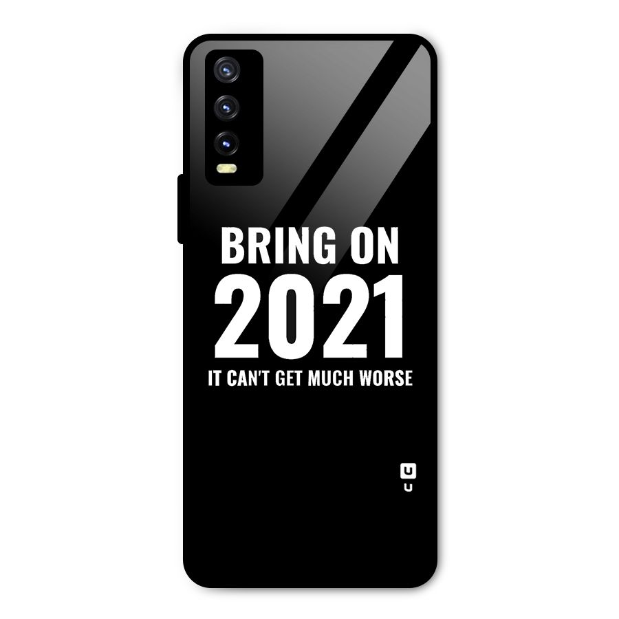 Bring On 2021 Metal Back Case for Vivo Y20i