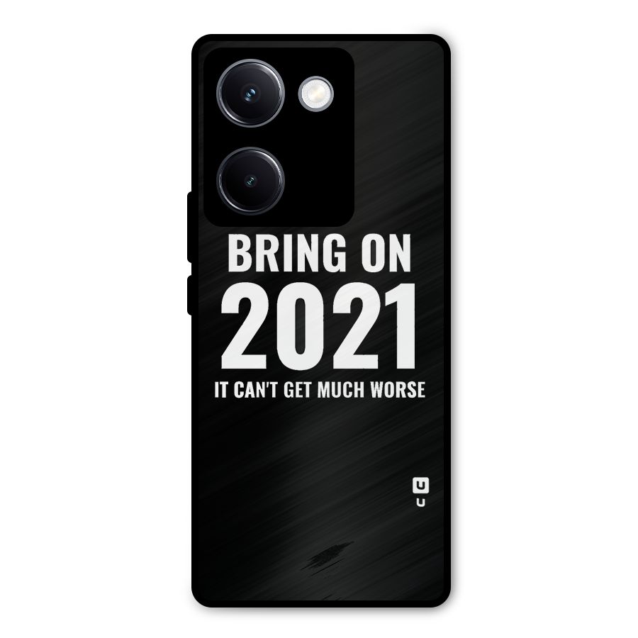 Bring On 2021 Metal Back Case for Vivo Y300 Plus