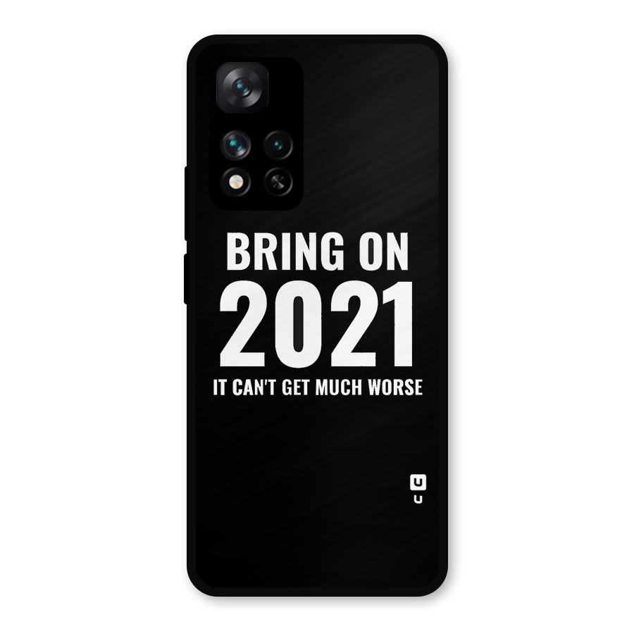 Bring On 2021 Metal Back Case for Xiaomi 11i 5G