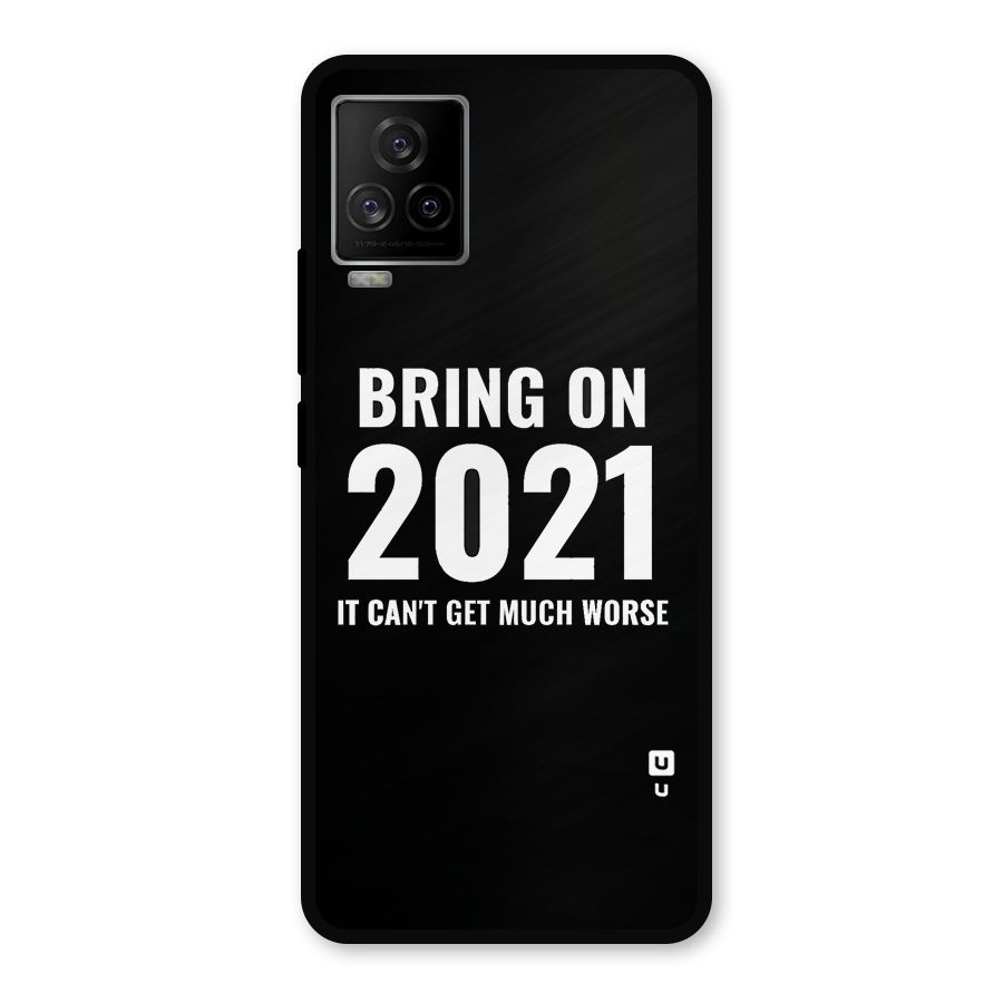 Bring On 2021 Metal Back Case for iQOO 7 Legend 5G
