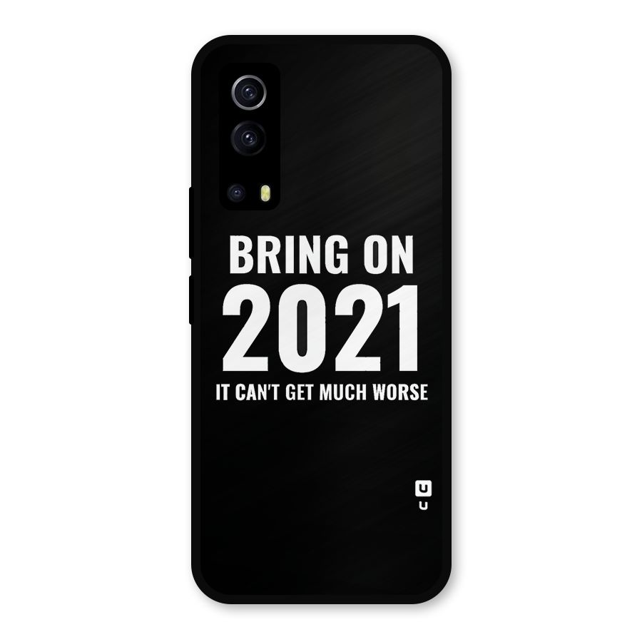 Bring On 2021 Metal Back Case for iQOO Z3