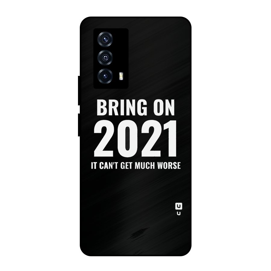 Bring On 2021 Metal Back Case for iQOO Z5