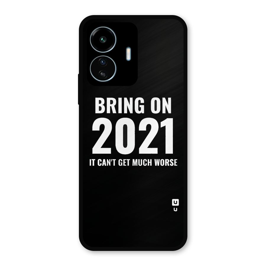 Bring On 2021 Metal Back Case for vivo iQOO Z6 Lite 5G