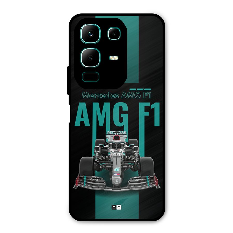 Brisk Car Metal Back Case for Infinix Note 50x