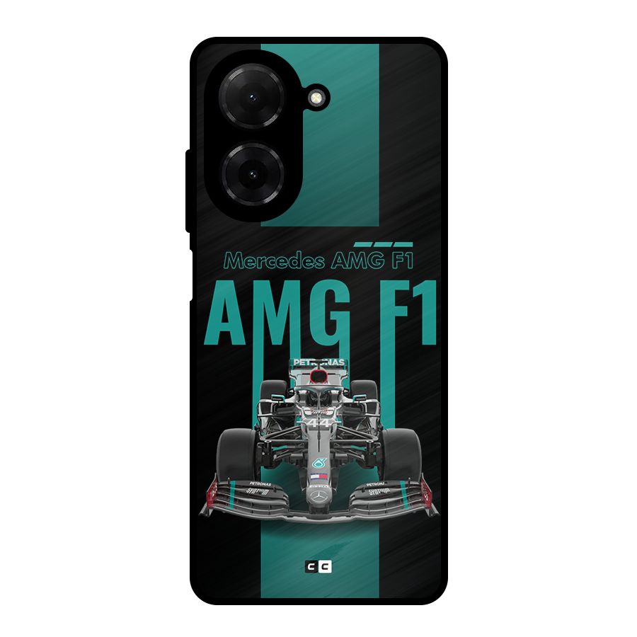 Brisk Car Metal Back Case for Redmi A5 4G