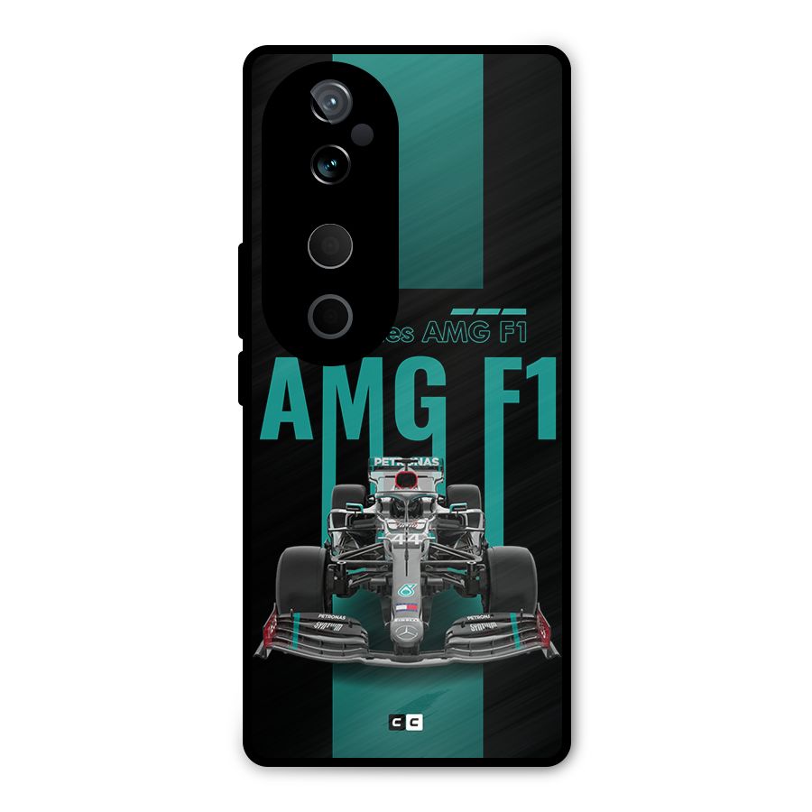 Brisk Car Metal Back Case for Vivo T3 Ultra
