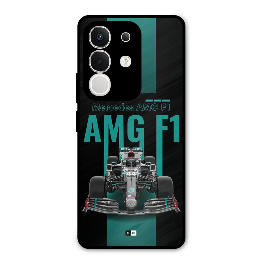 Brisk Car Metal Back Case for Vivo T4x