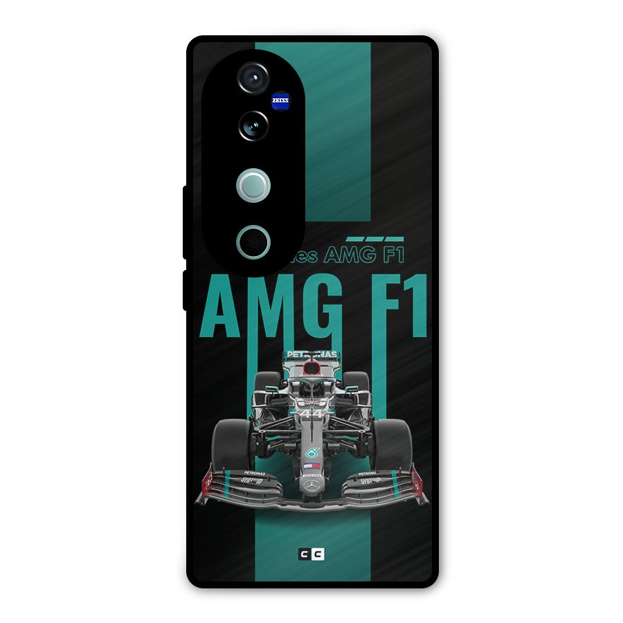 Brisk Car Metal Back Case for Vivo V40 Pro