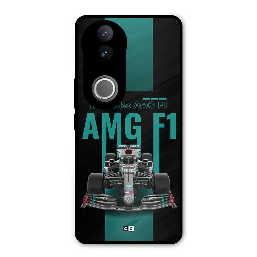 Brisk Car Metal Back Case for Vivo V50e