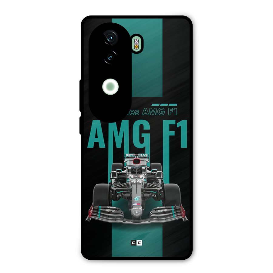 Brisk Car Metal Back Case for iQOO Z9s
