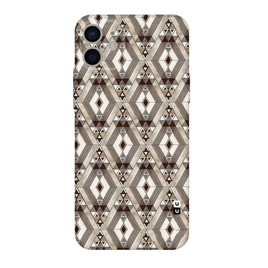 Brown Abstract Design Original Polycarbonate Back Case for iPhone 11