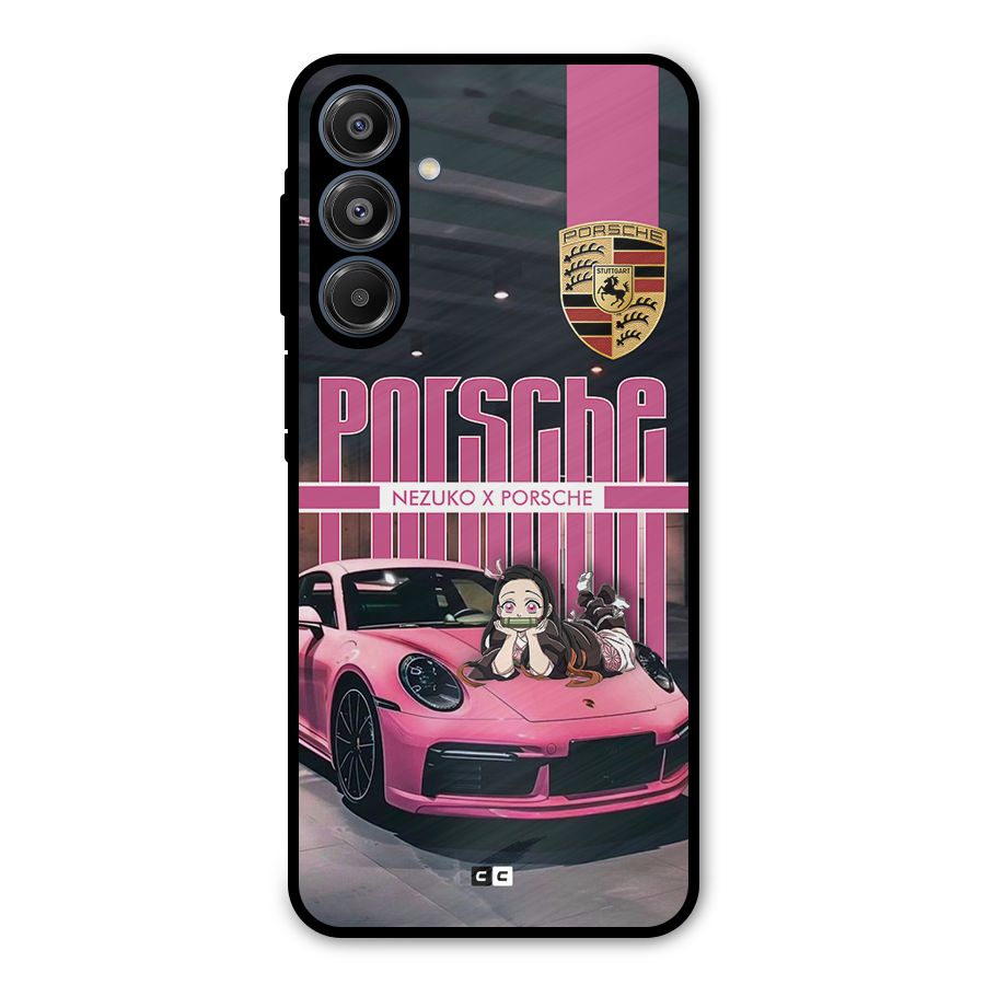 Bubble Race Car Metal Back Case for Galaxy A16 5G