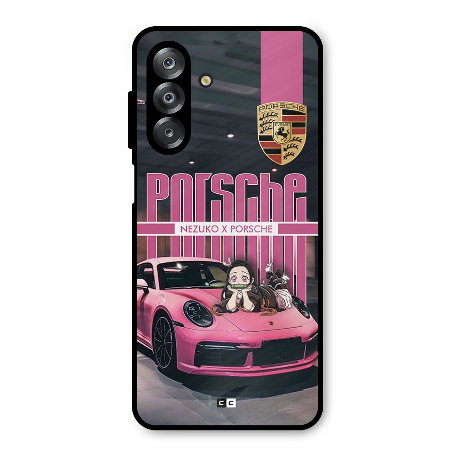 Bubble Race Car Metal Back Case for Galaxy A26