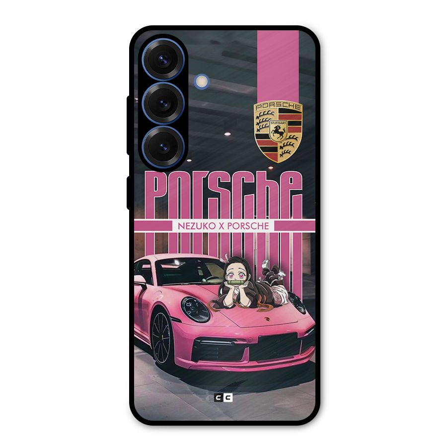 Bubble Race Car Metal Back Case for Galaxy S25