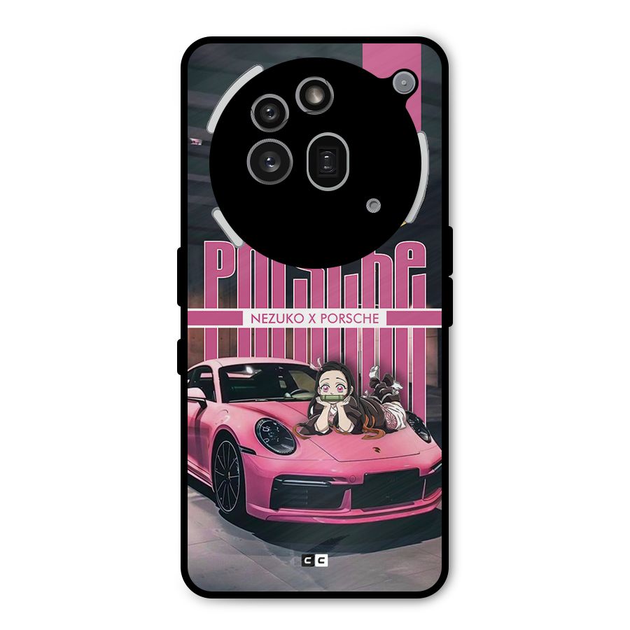 Bubble Race Car Metal Back Case for Nothing Phone 3a Pro