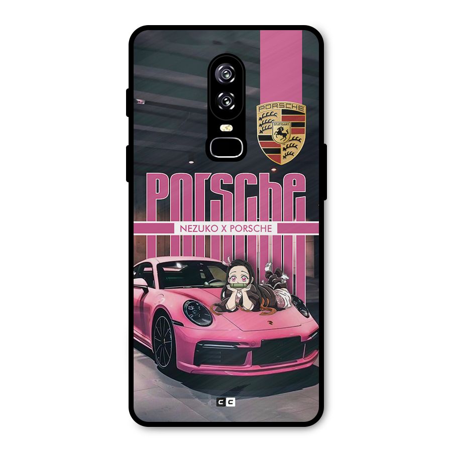 Bubble Race Car Metal Back Case for OnePlus 6