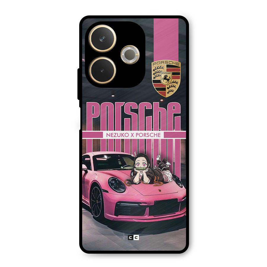 Bubble Race Car Metal Back Case for Oppo A5 Pro