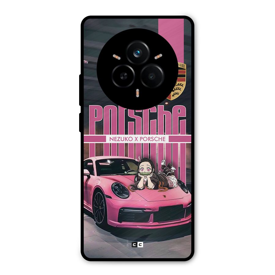 Bubble Race Car Metal Back Case for Realme 14 Pro