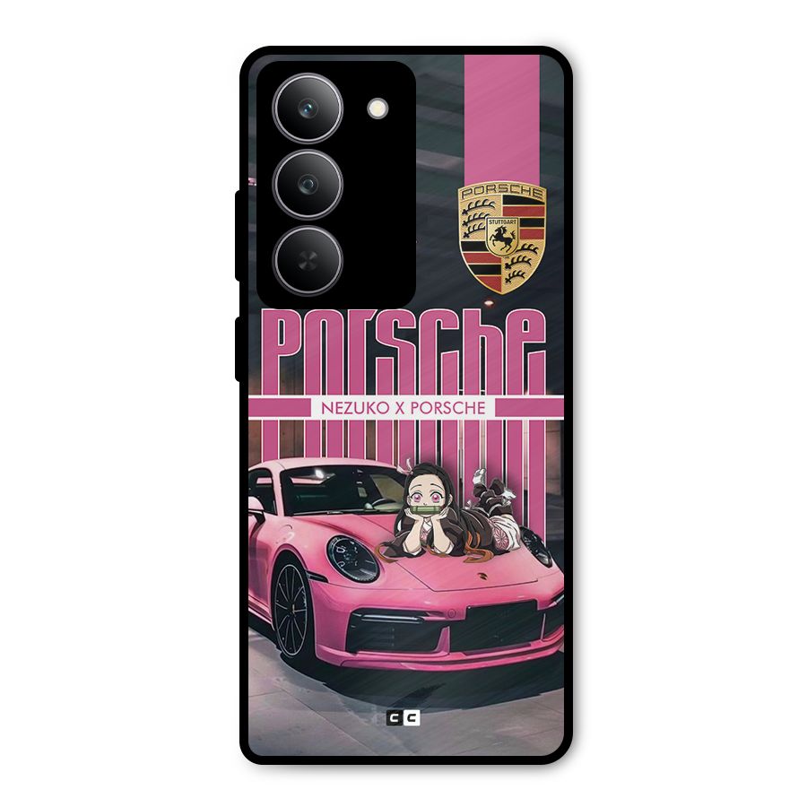 Bubble Race Car Metal Back Case for Realme 14x