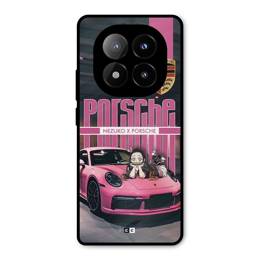 Bubble Race Car Metal Back Case for Redmi Note 14 Pro Plus 5G