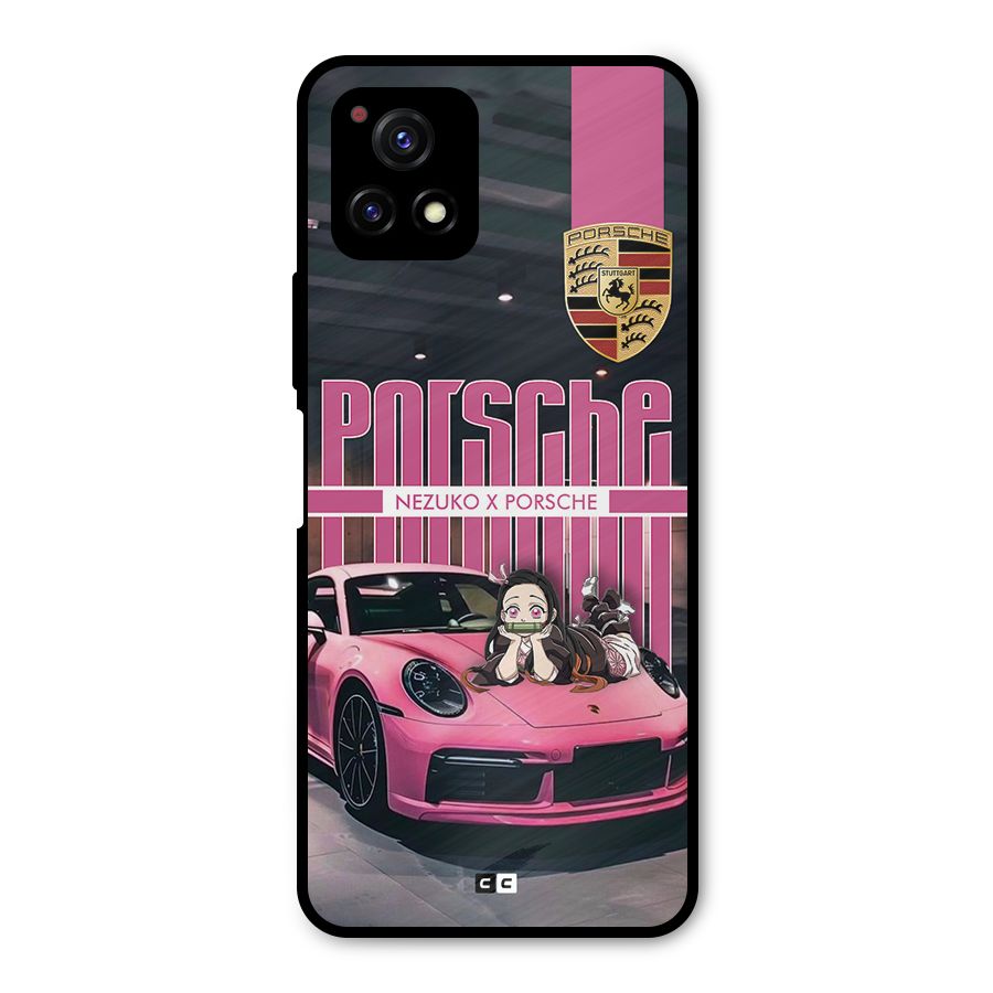 Bubble Race Car Metal Back Case for Vivo Y72 5G
