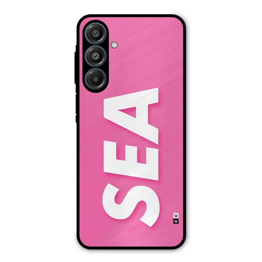 Bubble Sea Metal Back Case for Galaxy A16 5G