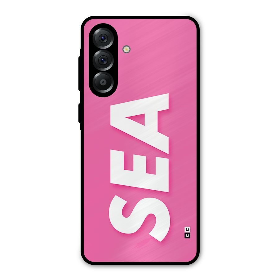 Bubble Sea Metal Back Case for Galaxy A36