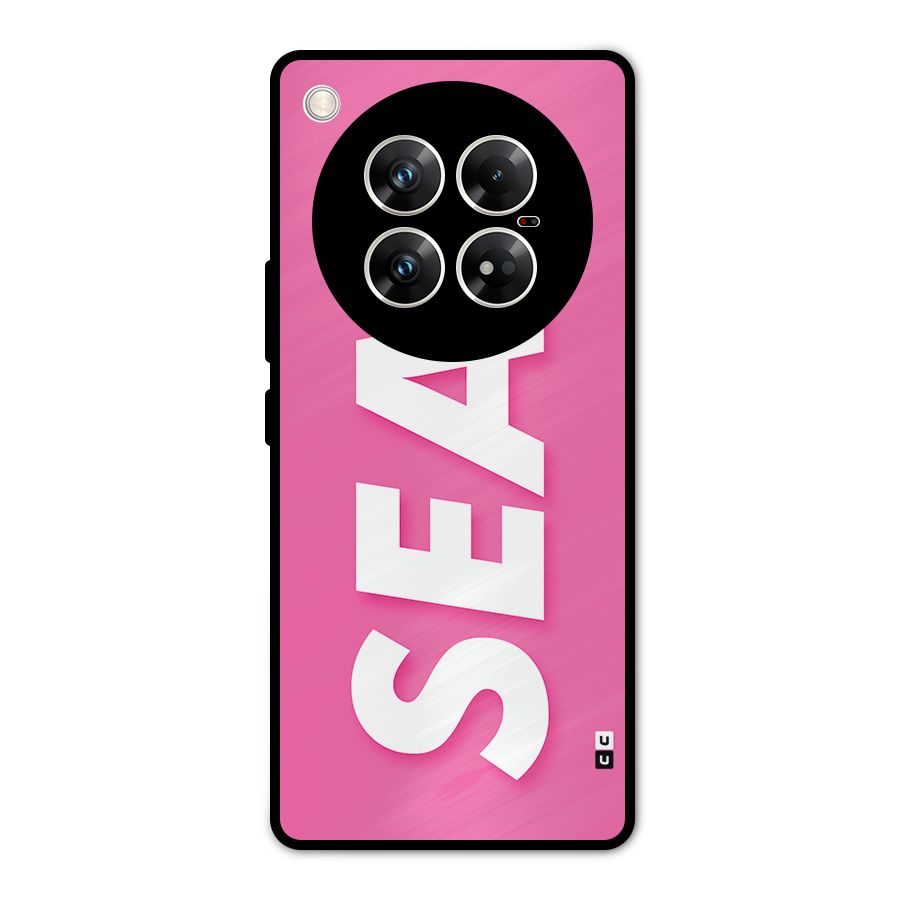 Bubble Sea Metal Back Case for Infinix Zero 40 5G