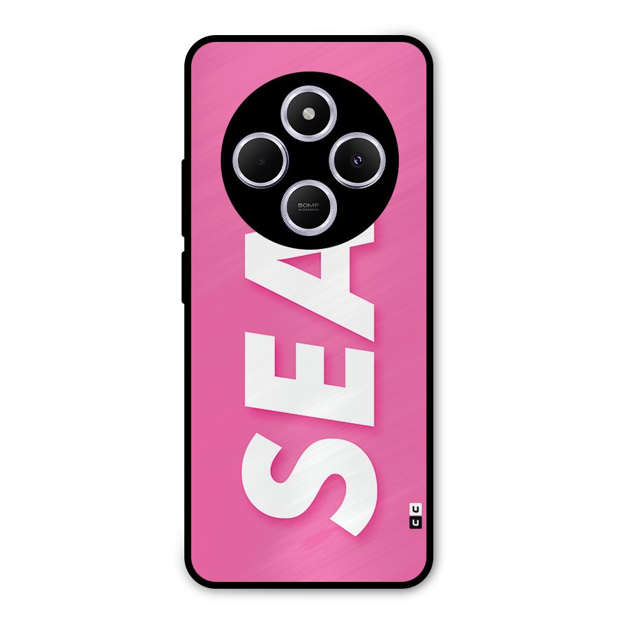 Bubble Sea Metal Back Case for Poco C75 5G