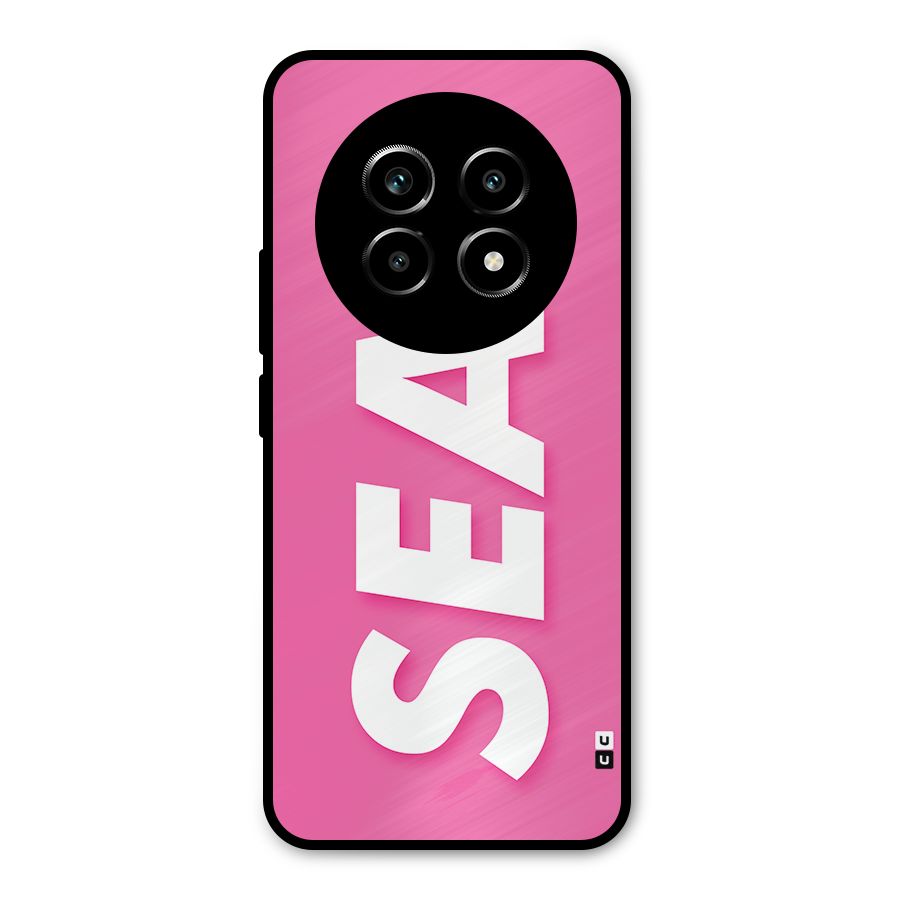 Bubble Sea Metal Back Case for Realme 13 Pro