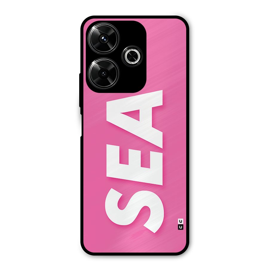Bubble Sea Metal Back Case for Redmi 13 5G