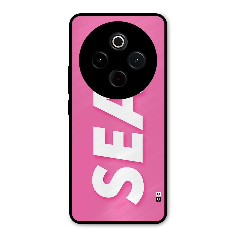 Bubble Sea Metal Back Case for Vivo T4