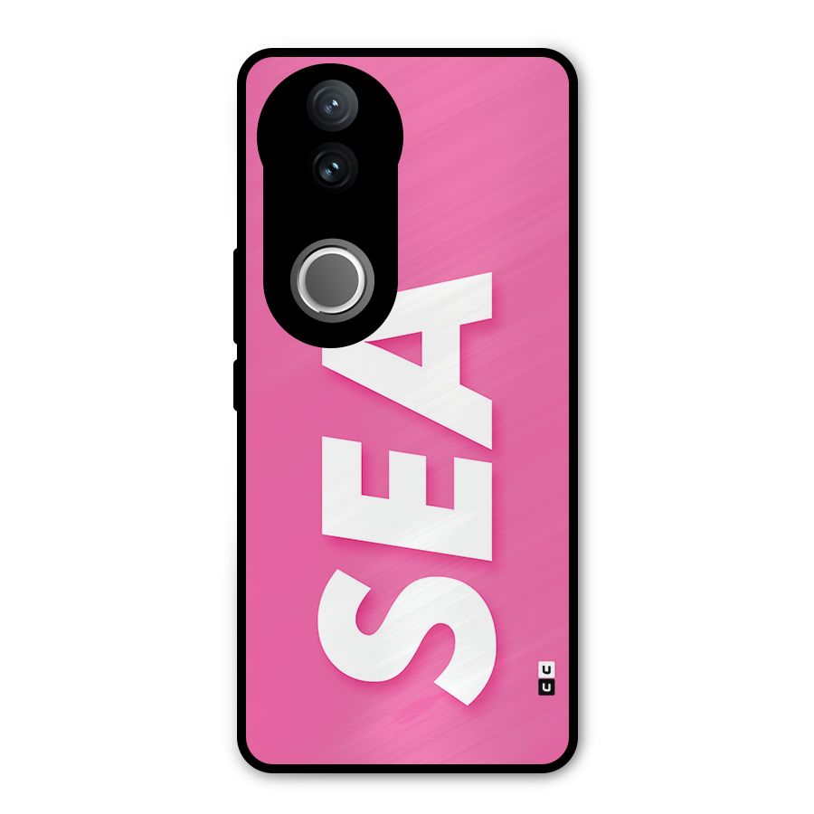 Bubble Sea Metal Back Case for Vivo V50