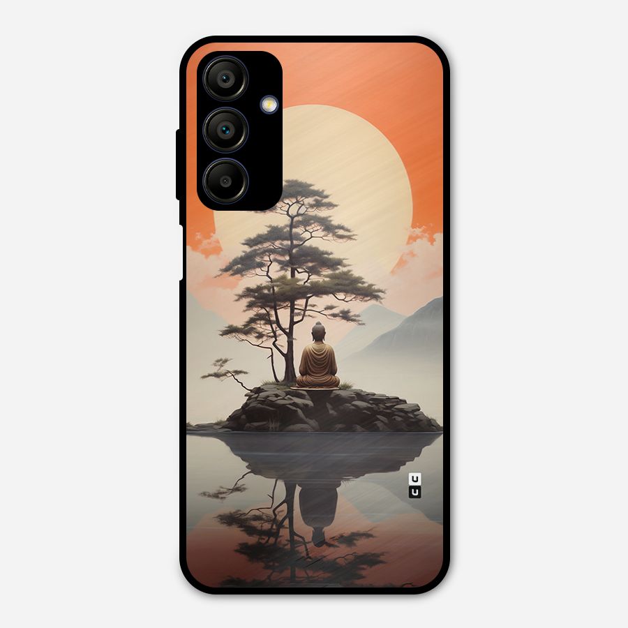 Buddha Nature Metal Back Case for Galaxy A15 5G