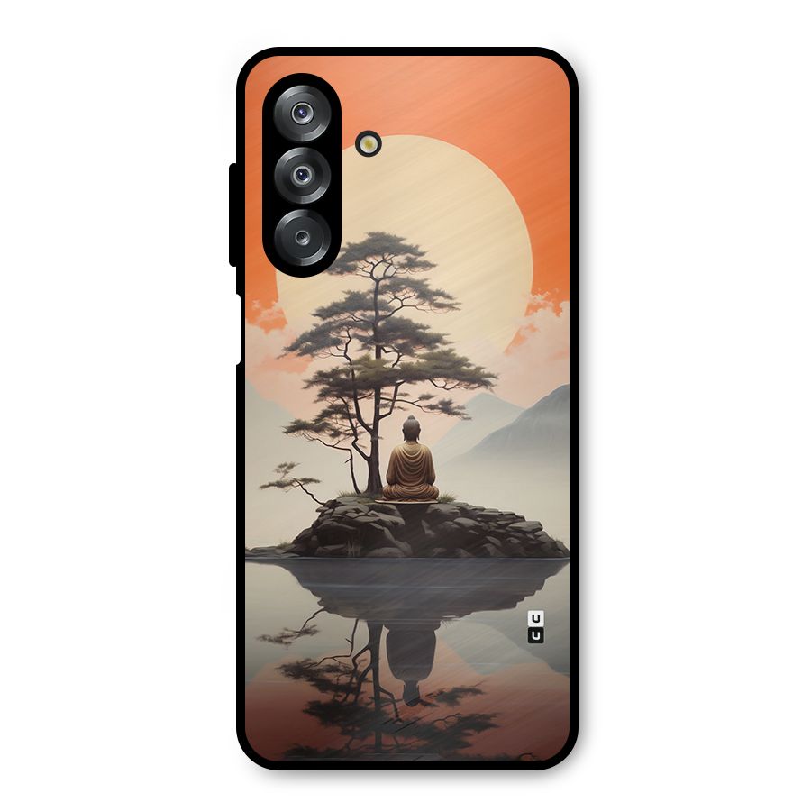Buddha Nature Metal Back Case for Galaxy A26
