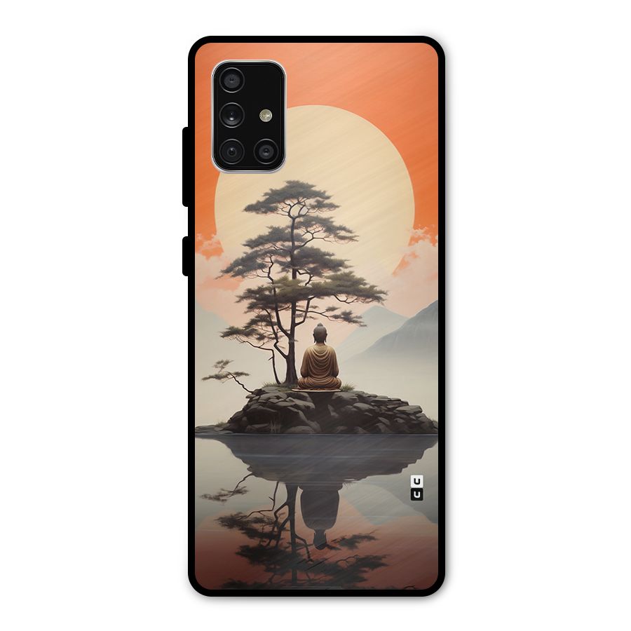Buddha Nature Metal Back Case for Galaxy A71
