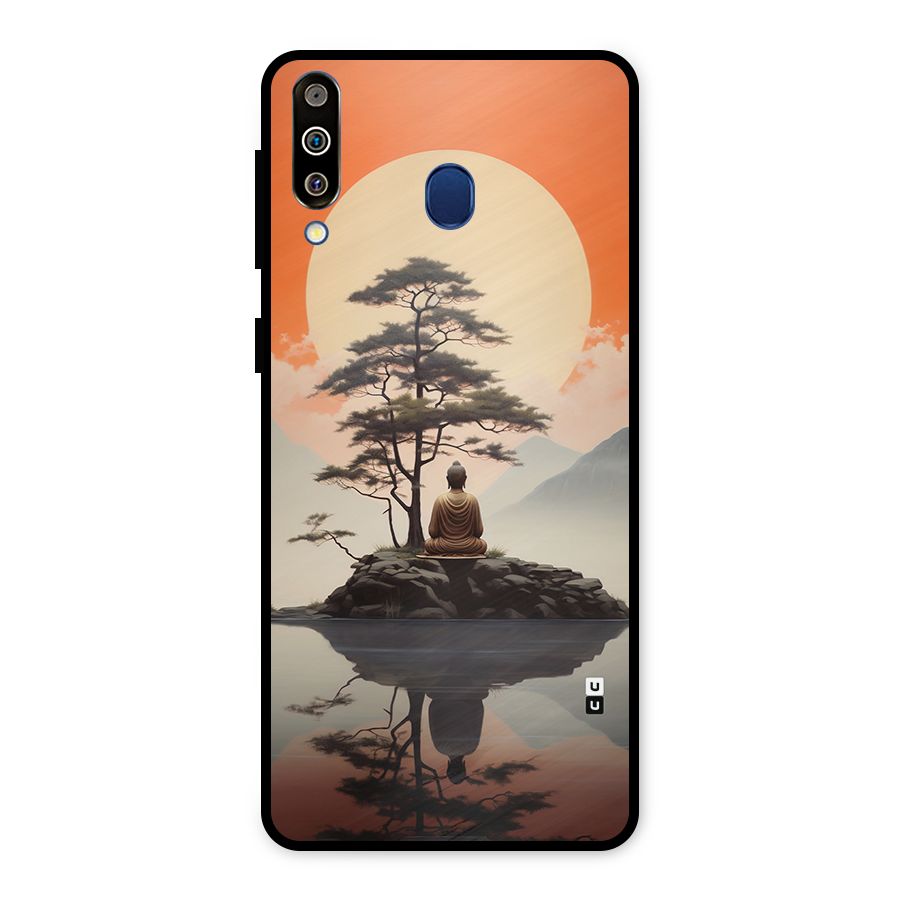 Buddha Nature Metal Back Case for Galaxy M30